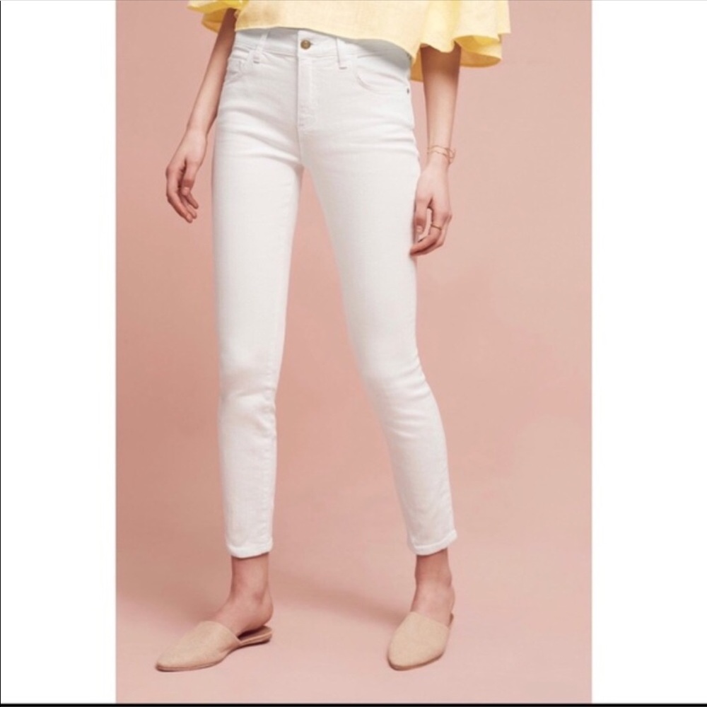 Anthropologie Pilcro and The Letterpress Cropped Jeans